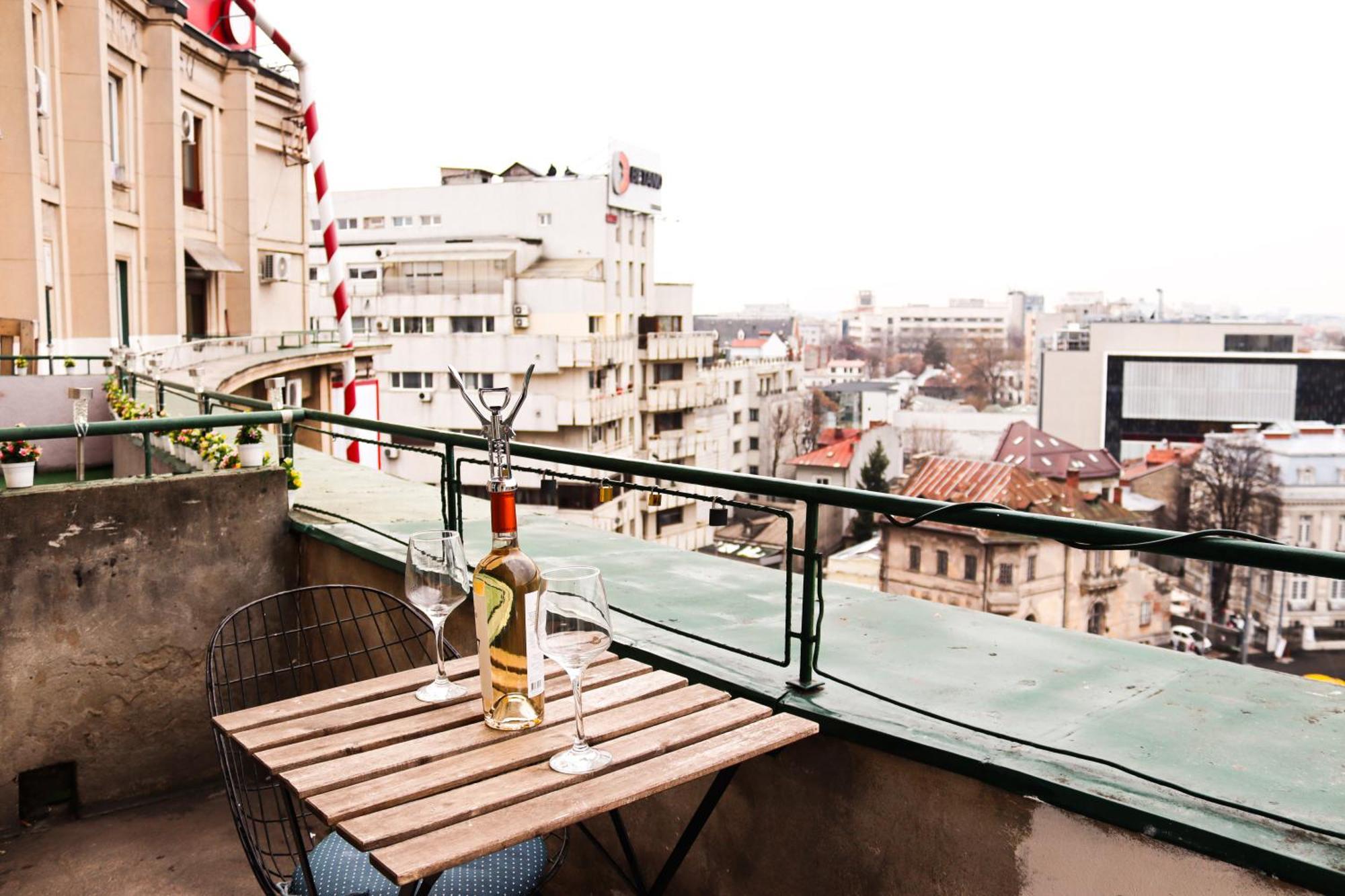 Scandinavian Style Apartment With Panoramic View Букурещ Екстериор снимка