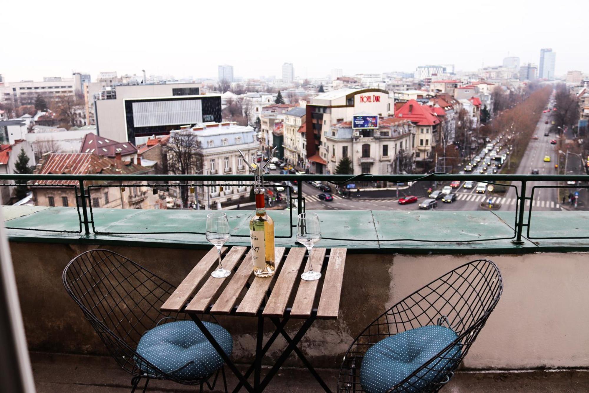Scandinavian Style Apartment With Panoramic View Букурещ Екстериор снимка