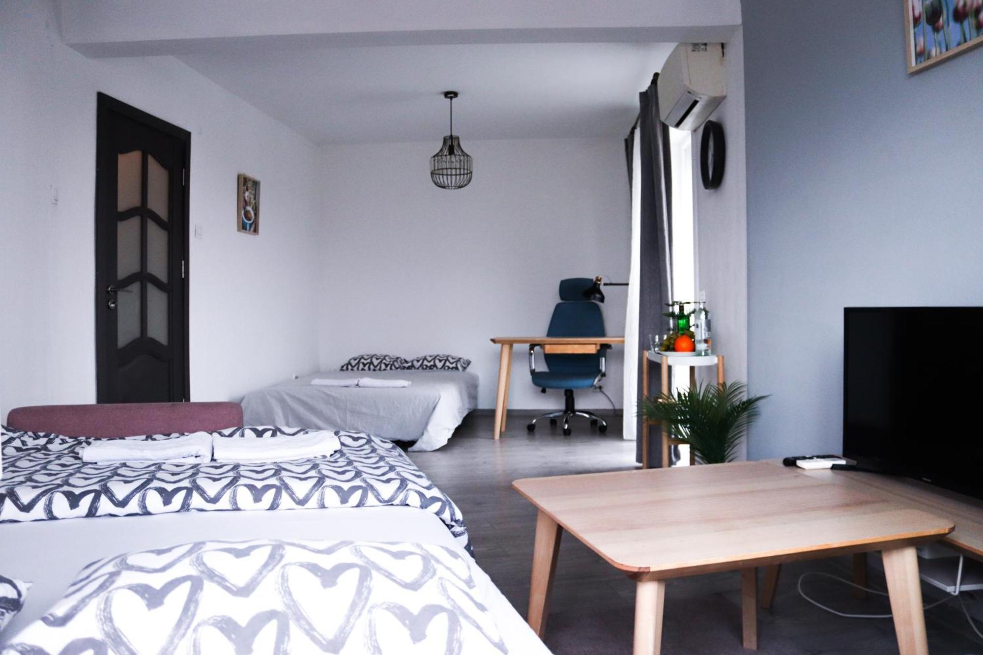 Scandinavian Style Apartment With Panoramic View Букурещ Екстериор снимка